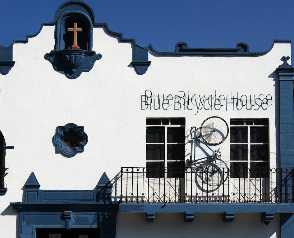 Blue Bicycle House Vandrehjem Querétaro Eksteriør billede